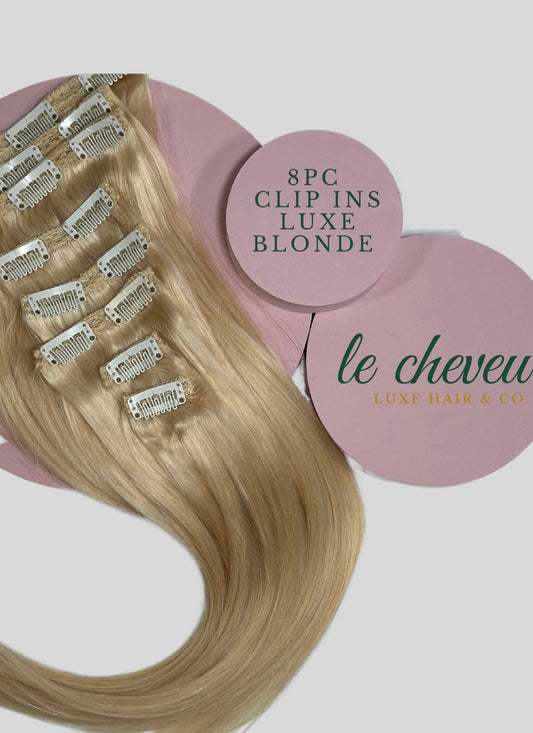 Luxe Blonde Clip-Ins