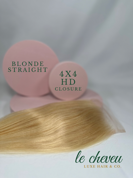 4X4 HD Closure Blonde